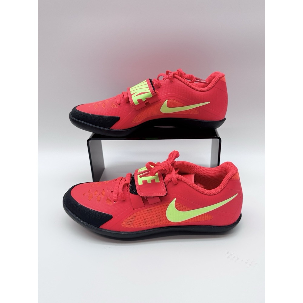Size 6.5M, 8W- Nike Zoom Rival SD 2 Track&Field Shoes,Bright Crimson/lime/orange